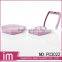 Fashion Girls Golden Plastic Compact Powder Case