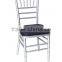 White Washed Chivari Chair Used For Church Chairs