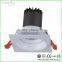 Chooseable out ring tilt cob ceiling light square anti-glare down light