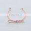 High Quality Environmental Copper Cuff Bangle&Bracelet Multicolour Bowknot Bracelet