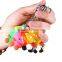 fashion soft silicone car plate shape key chain
