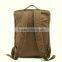 Washed Canvas Fashion School Bag Weekend Leisure Rucksack