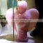 manufacture large natural rock rose quartz angel for sale