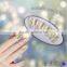 Free samples metallic colored acrylic artificial nail tips christmas decoration full cover color manicure fake nail tips                        
                                                Quality Choice