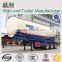 hot product Tri-axle V shaped cement bulker, bulk cement tank semi trailer, bulk cement trailer for sale
