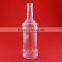 Best price liquor frosted bottles round engarve 750ml bottles printing logo spirit bottles