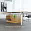 Luxury office conference table with drawers