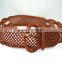 fashion cowhide leather hand-woven design manufacturer braid belts for dress