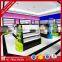 modern wood glass acrylic cosmetic shop layout interior design