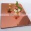 Black color Mirror surface Aluminum composite panel interior design