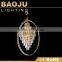 Guestroom Gold Hanging Acrylic Chandelier Light