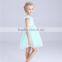 Light blue one piece fat girl party prom dress 2014