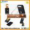 portable mobile solar charger with ultra bright LED torch