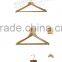 WOODEN TROUSER CLAMP KIDS HANGERS WHOLESALE, High quality clamp wooden hanger, clothes hanger for coat and pants, skirts.