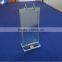 Modern design factory manufacturing custom clear acrylic flip menu holder for tabletop