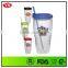 24oz insulated double wall promotion mug with plastic lid