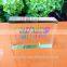 Acrylic block display Logo block