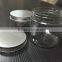 China 250g 300g 400g Pet Jars With Aluminum Lid Clear Pet Jar