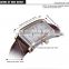 Newest 16 dials of square couple watch with japan quartz movement watches