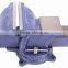 8" 200mm 28.5kgs French type swivel base Bench Vise with anvil