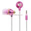 Factory Good Quality BENWIS EMP 100 Diamond Design Wired Earphone for iPhone,for iPad, for Samsung mobile phone Earphone with Mi