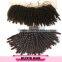 13x4 deep curly hair peruvian hair lace closures. 100% virgin hair bundles with lace closure