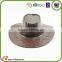 Brown or Camel color wide brim fashion fedora lemmy cowboy hat