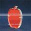 acrylic red apple shape photo frame