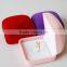 Hot sale high quality jewelry box wedding engagement velvet ring box custom ring box