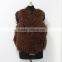 Fashion design Mongolian lamb fur coat genuine women popular Mongolian lamb fur vest