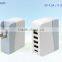 US plug Wall-mount 3 USB Port Multiple Charger, 5v 4.4a, UL, FCC certified