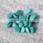 Natural Turquoise Stone Pear Cabochons