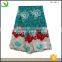 Soft cotton hollandaise wax guipure tulle lace wax lace fabric with stones