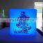 Led Cube with customer logo or pattern printed for advertising, event, promotion