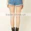 Newest Cuffed Denim Shorts for Woman Simple and Fashion