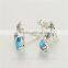 Vintage Flower Shaped Fashion Jewelry Cheap Price Fancy Earrings For Party Girls
