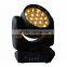 19pcs rgbw 4in1 led zoom moving light professional led stage lighting