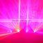 Four tunnel laser disco club show lighting Red, Violet effects light