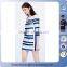 2016 Fashion Ladies Stripe Printed Dress Women Bandage Dress