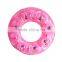 Hotting sale inflatable PVC donut swim ring,minions/frozen/fish water donut swim ring