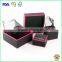 Custom Made Logo Printed Jewelry Box , Two Piece Cardboard Jewelry Box