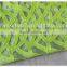 High quality newest design mesh embroidery green lace fabric water soluble