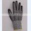 best price anti-cut work safety gloves/ cut resisitant gloves safety/work gloves PU coated