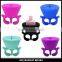 Hot sale Nail beauty tool Portable nail polish holder ring Silicone Nail Polish bottle holder