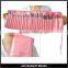24 Pcs Cosmetic Brush Kit Professional Brush Set Pink Makeup Brushes Pink pu Bag