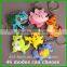 Wholesale Pokeball Figures PVC Keychains Keyring with cheap price