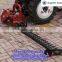 Agricultural meadow sickle type mower for small tractors