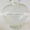 800ml Big Heart Shaped Food Grade Glass Empty Bottle Cork Top