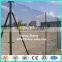 large filed temporary chain link fence panels 12'x6' stands