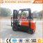 3 Wheels Driven Mini Forklift 1.5Ton Electric Forklift Trucks with Battery